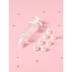 Шприц кондитерский Доляна «Повар», 19×5 см, 8 насадок - Фото 1