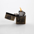 Зажигалка бензиновая «Орёл», металлическая, в подарочной коробке, 5.5×3.5 см - Фото 6