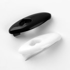 Булавки безопасные «Сердце», 40 мм, 6 шт., цвет чёрный/белый - Фото 3