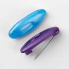 Булавки безопасные, 40 мм, 6 шт., цвет разноцветный - Фото 3