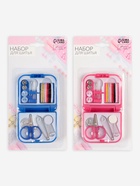 Швейный набор дорожный, 20 предметов, в складной пластиковой коробке, 7×6.5×2 см, МИКС - Фото 6