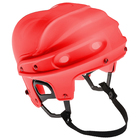 Шлем хоккейный "Мега", цвет: красный - Фото 1