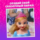 Кукла-манекен для создания прически, с аксессуарами «Модный образ», Принцессы - Фото 6