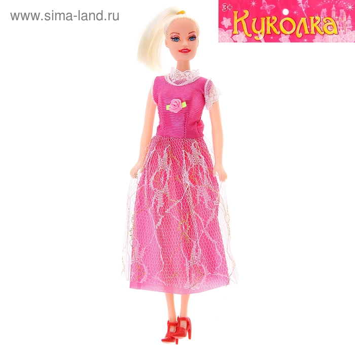 Кукла «Милашка» в пышном платье, МИКС - Фото 1