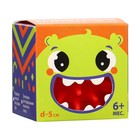 Мяч массажный развивающий Крошка Я «Монстрик», ø5 см, от 6 мес., красный - Фото 14