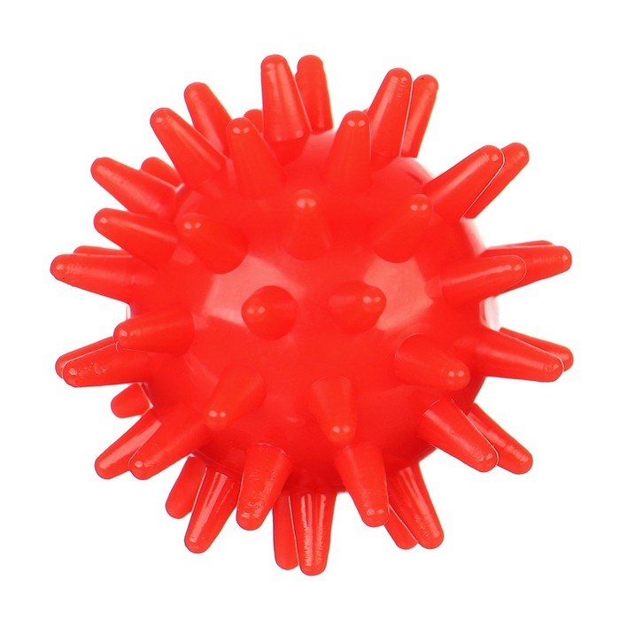 Развивающий массажный мячик «Монстрик», диаметр 5 см, цвет крсный Крошка Я - фото 1910123927