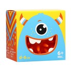 Мяч массажный развивающий Крошка Я «Монстрик», диаметр 6 см, от 6 мес., оранжевый - Фото 14