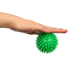 Развивающий массажный мячик, диаметр 7 см, цвет зеленый, Крошка Я - Фото 12