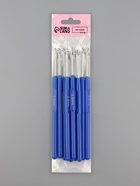 Крючок для вязания, с пластиковой ручкой, d=3.5 мм, 13.5 см, синий - Фото 5