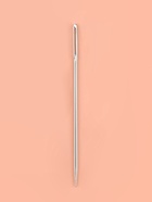 Спицы круговые, для вязания, с пластиковой леской, d=2.5 мм, 14/80 см, с иглой - Фото 5