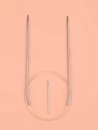 Спицы круговые, для вязания, с пластиковой леской, d=2 мм, 14/80 см, с иглой - Фото 2