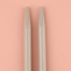 Спицы для вязания, прямые, с тефлоновым покрытием, d=7 мм, 35 см, 2 шт. - Фото 4