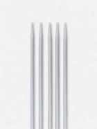 Спицы для вязания, чулочные, с тефлоновым покрытием, d=4.5 мм, 20 см, 5 шт. - Фото 4