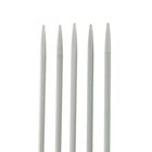 Спицы для вязания, чулочные, с тефлоновым покрытием, d = 5 мм, 20 см, 5 шт - Фото 2