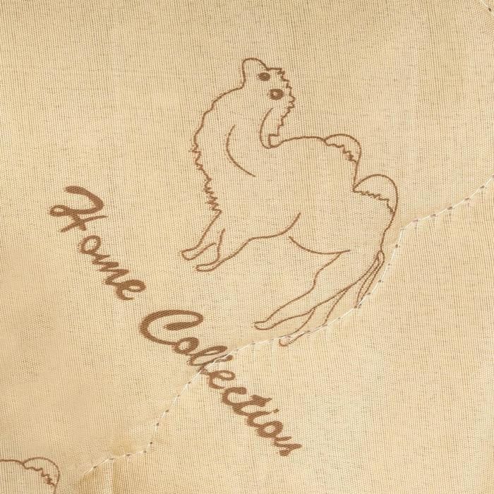 Одеяло облегчённое Адамас "Верблюжья шерсть", размер 140х205 ± 5 см, 200гр/м2, чехол п/э - фото 1887642172