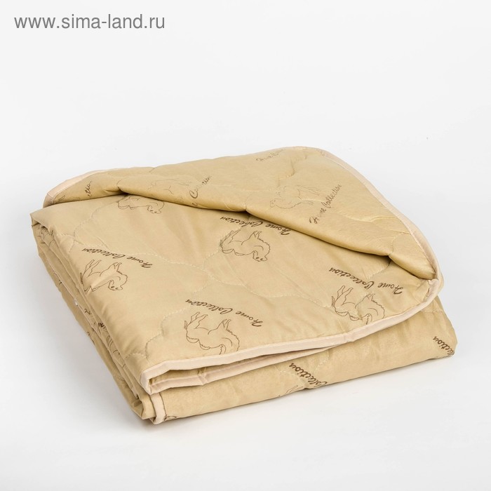Одеяло облегчённое Адамас "Верблюжья шерсть", размер 200х220 ± 5 см, 200гр/м2, чехол п/э