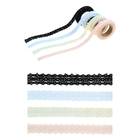 Клейкая лента декоративная "Тесьма однотонная" ширина 1,7 см длина 2,2 метра - Фото 2