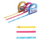 Клейкая лента декоративная бумажная с рисунком, МИКС, ширина 1,1 см длина 4 метра - Фото 1