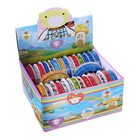 Клейкая лента декоративная бумажная с рисунком, МИКС, ширина 1,1 см длина 4 метра - Фото 2