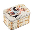 Шкатулка "Мальчишка с котятами" 10,5х8х6 см - Фото 1