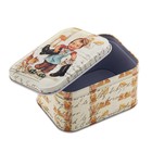 Шкатулка "Мальчишка с котятами" 10,5х8х6 см - Фото 2