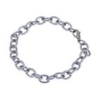 Основа-браслет «Шарм Уни», цвет серебро, 18 см - Фото 1