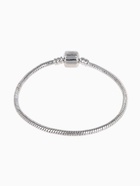 Основа для браслета «Бусинка», цвет серебро, 20 см 745210