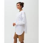 Рубашка женская MINAKU  цвет белый, р-р 46 - фото 51956789