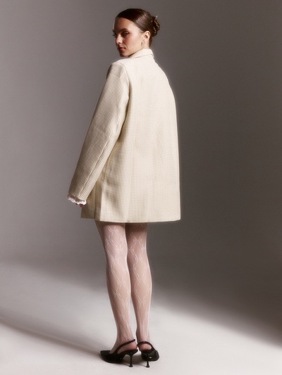 Пиджак женский MIST, one size, бежевый