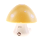 Ночник "Гриб желтый" с датчиком света, 7х7 см - Фото 1