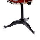Барабанная установка «Рок», 5 барабанов, тарелка, палочки, стульчик - фото 6381178