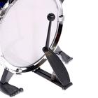 Барабанная установка «Басист», 5 барабанов, тарелка, палочки, стульчик, педаль, МИКС - фото 3975419