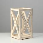 Подарочный ящик «Фонарь», 14×14×26 см, деревянный - Фото 2