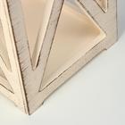 Подарочный ящик «Фонарь», 14×14×26 см, деревянный - Фото 4