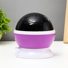 Ночник-проектор «Звёздное небо», вращение, (4ААА или USB) фиолет. 12×10 см RISALUX - Фото 9