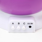 Ночник-проектор «Звёздное небо», вращение, (4ААА или USB) фиолет. 12×10 см RISALUX - Фото 10