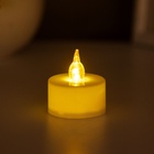 Светодиодная свеча, ночник LED RISALUX «Малая», RGB, h=4 см (комплект 18 шт) - фото 31975305