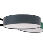 Люстра 625358/6 LED 78Вт 3 режима 3000-6000К черный 85х85х30 см - Фото 8