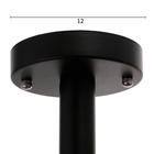 Люстра 625358/6 LED 78Вт 3 режима 3000-6000К черный 85х85х30 см - Фото 10