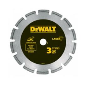 

Диск алмазный отрезной Dewalt DT3763, сегментный, мрамор/гранит, сухой рез, 230х2.8х22.2 мм