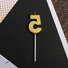 Свеча для торта, цифра «5», 11.5×2.3 см - Фото 6