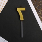 Свеча для торта, цифра «7», 11.5×2.3 см - Фото 6