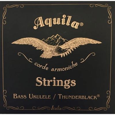 Струны для бас-укулеле AQUILA THUNDERBLACK 140U (E-A-D-G)