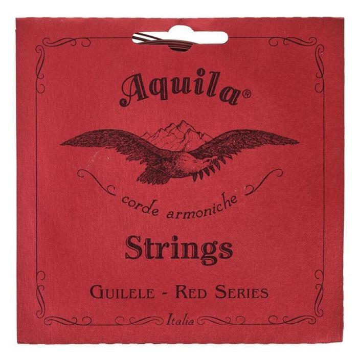 Струны для гиталеле AQUILA RED SERIES 133C A (42см, a-e-c-G-D-A) - Фото 1