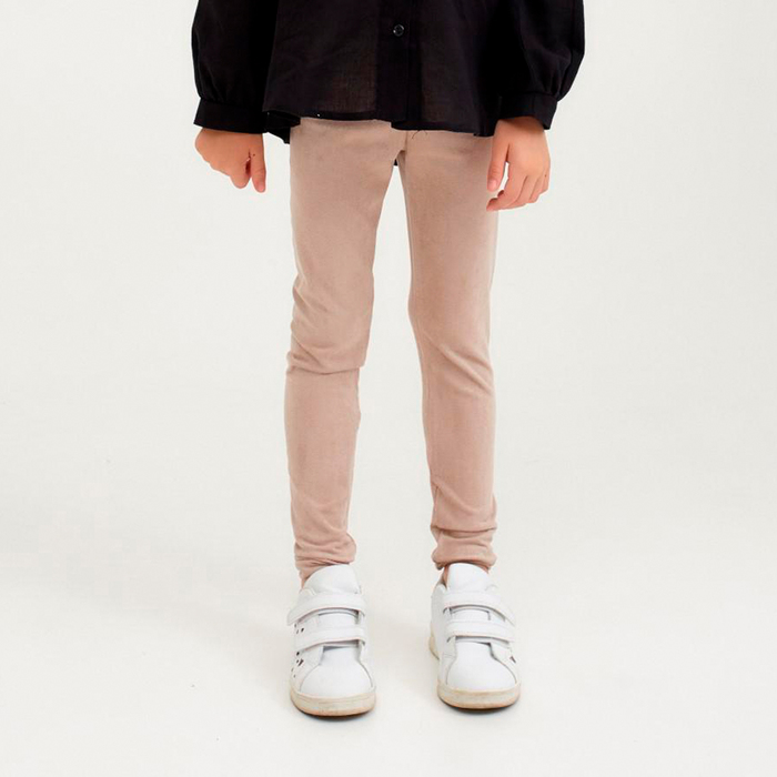 Легинсы для девочки MINAKU: Casual Collection KIDS, розовые, рост 122 см - Фото 1