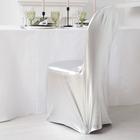 Чехол на стул со спинкой, цвет серебро, 90х40х40 см, 100% п/э - фото 2929470