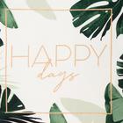 Полотенце пляжное «Этель» Happy days, 70×146 см, хлопок 100% - Фото 5