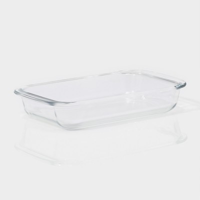 Форма для запекания и выпечки Доляна «Фуэго», 1 л, 25.7×14.5×4.7 см, жаропрочное стекло, прозрачная