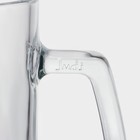Кружка стеклянная для пива «Кристалл», 500 мл - Фото 4