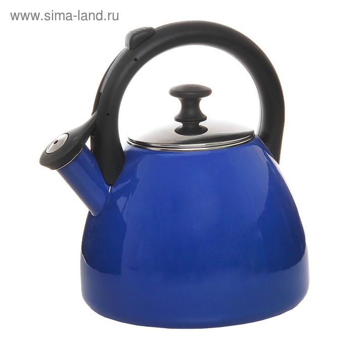 Чайник эмаль 2,5 л "Лазурь" - Фото 1